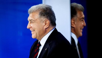 官方赛事页面-拉波尔塔：最艰难的是21年告诉梅西无法续约 希望哈维意识到犯错